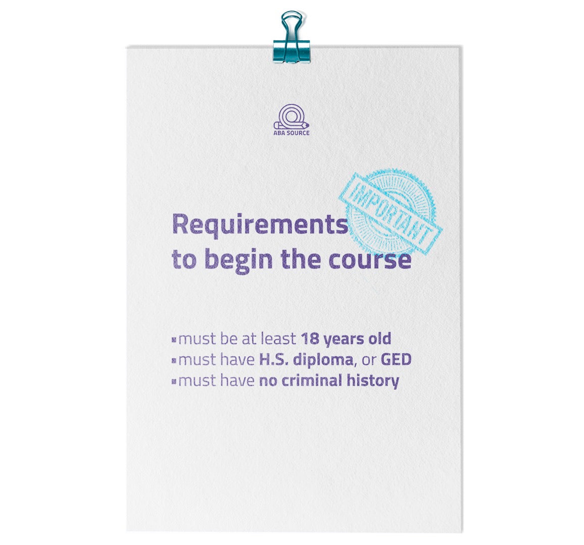 Complete Online RBT Certification